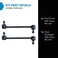 TRQ Front Sway Bar Stabilizer Link Set