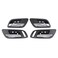 Front and Rear Left Driver and Right Passenger Side Interior Door Handle