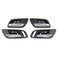Front and Rear Left Driver and Right Passenger Side Interior Door Handle