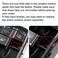 Jaronx Compatible with Porsche 2PCS Driver Side Window Switch Buttons