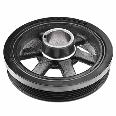 A-Premium Engine Harmonic Balancer Crankshaft Pulley Compatible with Chevy