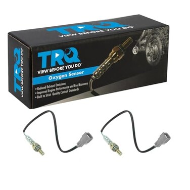 TRQ 2 Piece Set O2 Oxygen Sensor 4 Wire Downstream