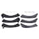 NewYall Black Interior Door Panel Handle Pull with Outer Trim Cover
