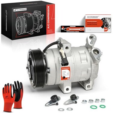 A-Premium Air Conditioner AC Compressor with Clutch