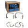 TRQ 4pc O2 02 Oxygen Sensor Set Upstream &amp; Downstream Kit