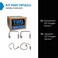 TRQ 4pc O2 02 Oxygen Sensor Set Upstream &amp; Downstream Kit