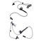 TRQ Front ABS Wheel Speed Sensor Set