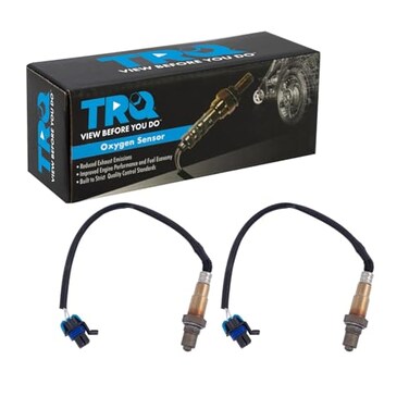 TRQ 2 Piece Set O2 Oxygen Sensor Downstream