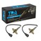 TRQ 2pc O2 02 Oxygen Sensor Kit Set Direct Fit