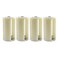 RuiLing 4PCS 1.5V Serial Battery Converter 1.5Vx3 Parallel AA Battery Adapter Holder 3 AA to 1 D Size
