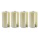 RuiLing 4PCS 1.5V Serial Battery Converter 1.5Vx3 Parallel AA Battery Adapter Holder 3 AA to 1 D Size