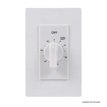 UltraPro in-Wall Mechanical Countdown Timer Switch, Spring Wound, White