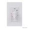 UltraPro in-Wall Mechanical Countdown Timer Switch, Spring Wound, White