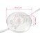 uxcell Inline Latching Foot Pedal Push Button Switch, Round Lamp Foot Control ON/Off Footswitch with 1.8M Wire Standard 2P Plug Clear