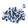 Antrader 30 Pcs Micro Push Button Switch, 6 Pin DPDT Self-Locking Power On/Off Latching Switches 8 x 8mm