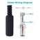 Replace 5.5mm x 2.5mm Male DC Power Barrel Connector Plug Adapter, 4 Pack