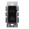 Maxxima Dimmer Light Switch, Black, Blue Indicator Light 3-Way/Single Pole