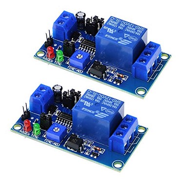 ANMBEST 2PCS DC 12v Delay Relay Switch Turn On Off Switch Module