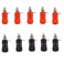 bnafes 10 PCS Binding Posts Terminals 4mm Banana Plug Socket 4mm Amplifier Terminal Connector for Arduino