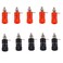 bnafes 10 PCS Binding Posts Terminals 4mm Banana Plug Socket 4mm Amplifier Terminal Connector for Arduino