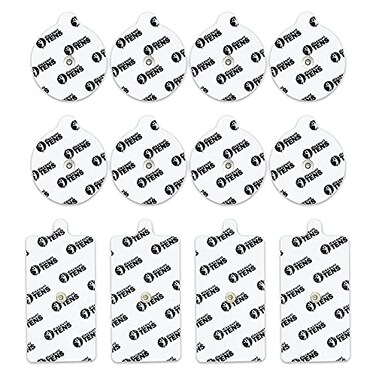 Discount TENS Electrode Pads Compatible with PowerDot 1.0, 12 Pack