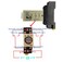 AC 110V Delay Timer Time Relay H3Y-2 0-60S Second &amp; Base Socket DPDT (AC 110V)