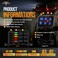 Auxbeam 6 Gang Switch Panel BC60 Universal Circuit Control Relay System Automatic Dimmable LED Switch Pod Touch Control Panel Switch Box for Car Truck Pickup Boat UTV SUV - Blue, 3 Years