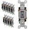 ENERLITES 3-Way Illuminated Toggle Light Switch, 15 Amp, 10 Pack