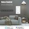 Double Smart Home Light Switch WiFi Wall Switch Compatible with Alexa Google Assistant