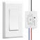 SURAIELEC Wireless Remote Wall Switch Kit with Receiver, Interference-Free