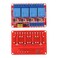 AEDIKO 2pcs DC 12V Relay Module 4 Channel Relay Board Shield with Optocoupler Isolation Suport High/Low Level Trigger