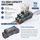 TWTADE Electromagnetic Power Relay with Socket Base, 220V AC Coil 8-Pin 10A