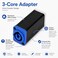 Toronce PowerCON NAC3MM-1 NAC3MPA-1 to NAC3MPB-1 AC Power Coupler 20A(Blue-Gray 2Pack)