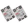 Alinan 2pcs SSR-40DD Solid State Relay DC to DC Input 3-32VDC Output 5-200VDC Single Phase Solid State Relay
