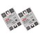 Alinan 2pcs SSR-40DD Solid State Relay DC to DC Input 3-32VDC Output 5-200VDC Single Phase Solid State Relay
