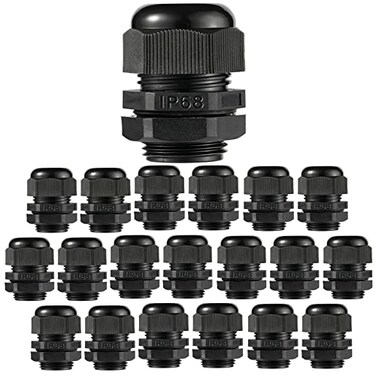 PENGLIN Cable Glands 1" NPT Nylon Cable Connector (20-Pack)