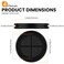4 PCS Firewall Rubber Grommets 2-1/8" ID 2-1/2" Drill Hole