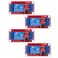 AEDIKO 4pcs DC 24V Relay Module 1 Channel Relay Board with Optocoupler Isolation Support High or Low Level