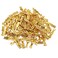 RuiLing 100-Pack 2.8mm Gold Female Spade Crimp Terminals with Insulating Sleeves Self Lock Plug Electrical Cable Quick Splice Connectors