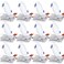 TORCHSTAR 12-Pack 4 Inch Ultra-Thin LED Recessed Ceiling Light, 5000K