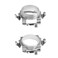 H7 LED Headlight Bulb Clips Holder Socket Adapter