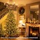 ANWIO Flame Tip B11 Candle Light Bulb E26 LED Filament Candelabra Bulb