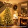 ANWIO Flame Tip B11 Candle Light Bulb E26 LED Filament Candelabra Bulb