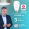 Sengled Zigbee Smart Bulbs, Tunable White 2700K 6500K, Hub Required, Dimmable via Wall Switch, Works with SmartThings and Echo Plus with Built-in Hub, Daylight A19 E26, Voice &amp; APP Control, 4 Pack