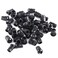 50PCS LED Lamp Socket Diode Holder Clip Bezel Mount Light Mounting Holders Bulb Socket (3mm) - Black Plastic Material