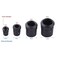 50PCS LED Lamp Socket Diode Holder Clip Bezel Mount Light Mounting Holders Bulb Socket (3mm) - Black Plastic Material