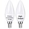 Vinaco E12 LED Candelabra Bulb 6W 5000K Daylight for Ceiling Fan Light