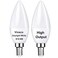 Vinaco E12 LED Candelabra Bulb 6W 5000K Daylight for Ceiling Fan Light