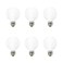 Sylvania LED TruWave Natural Series Globe G25 Light Bulb, 40W Equivalent, Efficient 4.5W, 350 Lumens, Dimmable, Frosted, 2700K, Soft White - 6 Pack (40887)