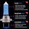 Sinoparcel H7 Halogen Headlight Bulb 3800K Warm White Balanced 2PCS
